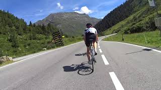 Arlberg Giro 2018 part VIII Bielerhöhe to Kappl 40km to go mark [upl. by Reemas]