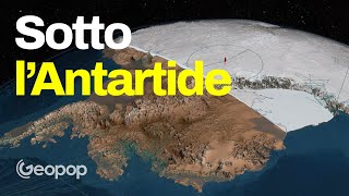 Sotto lAntartide come sarebbe il continente senza la calotta di ghiaccio E come si è formato [upl. by Narak]