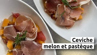 Ceviche melon amp pastèque [upl. by Nibbor576]