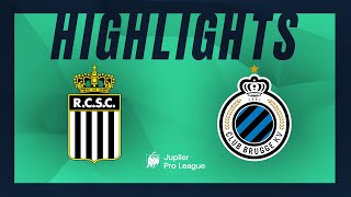 Sporting Charleroi  Club Brugge moments forts [upl. by Atineb]