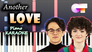 Flavio y Anne  Another Love  KARAOKE Piano  Tutorial  Cover  OT 2020 [upl. by Stryker281]