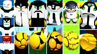 EVOLUÇÃO DO BALA DE CANHÃO NO BEN 10  ROBLOX  Evolution CannonBolt [upl. by Kwon]