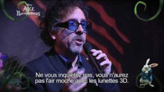 Alice au pays des Merveilles  Une journée avec Tim Burton à Paris I Disney [upl. by Marika]