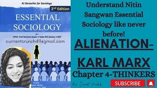 CHAPTER 4 Essential Sociology Nitin Sangwan Alienation Modes of Production Conflict Perspective [upl. by Woolson]