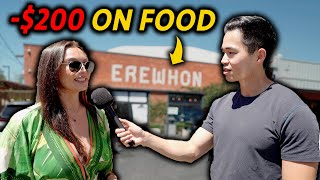 Asking Erewhon Shoppers What They Do For a Living [upl. by Iris380]