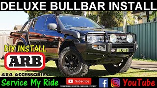 BULLBAR INSTALL DIY [upl. by Hamilton]