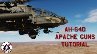 DCS World AH64D Guns Tutorial [upl. by Silin183]