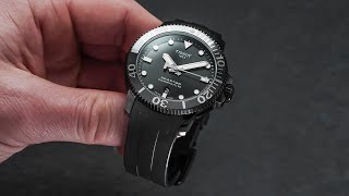 A Stealthy EntryLevel Swiss Diver with Excellent Specs  Tissot Seastar Powermatic 80 Black PVD [upl. by Ynneg]