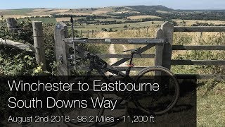 South Downs Way in a day  August 2018 [upl. by Auos728]