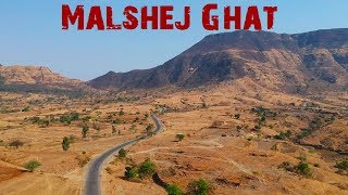 Ladakh of Maharashtra  MALSHEJ GHAT RIDE  Drone Shots  WanderSane [upl. by Cully414]