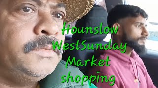 Hounslow West Sunday Market shopping [upl. by Drucilla]