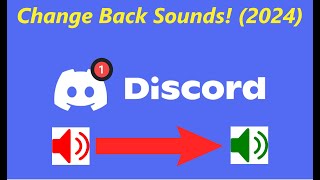 How to Revert Discord Halloween Notification Sound READ DESCRIPTION [upl. by Anertak]