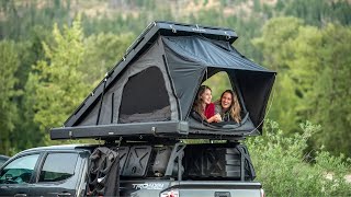 IIMCAMPER Electric Hard Shell Roof Tent [upl. by Enyrehtak114]