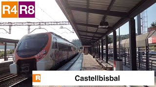 Castellbisbal R4 R8  Civia  447  OUIGO 108 [upl. by Canale]