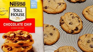 How To Make Nestle Toll House Cookie Dough Cookies [upl. by Lalise]