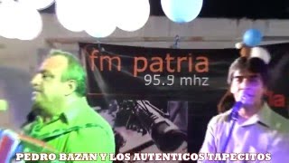 Pedro Bazan y Los Autenticos Tapecitos en vivo 04 03 01 15 [upl. by Anoval]