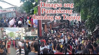 Limang Oras sa pila para sa pamaskong handoggrabe yern😁pamaskonghandog ilovetaguig [upl. by Silenay]