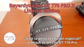 Beyerdynamic DT 770 PRO X Limited Edition ¿Vale la pena la edición especial Comparación DT 770 Pro [upl. by Ahsenek]