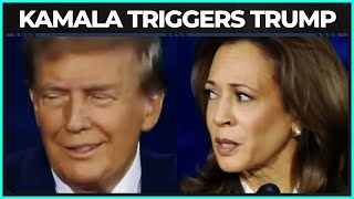 Trumps Debate Meltdown Triggered by GENIUS Level Kamala Attack [upl. by Vladi]