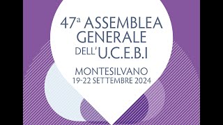 47ma Assemblea dellUcebi  Relazione dei revisori [upl. by Heddy]