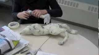 How to Make Paper Mache Alebrijes  Step One Armature [upl. by Airdna]