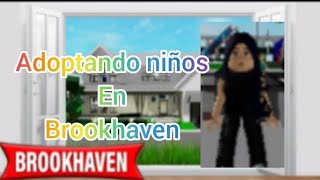 Adoptando niños en brookhaven [upl. by Siul]