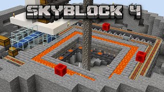 Lava Super Smelter  Skyblock Lets Play [upl. by Nidya51]