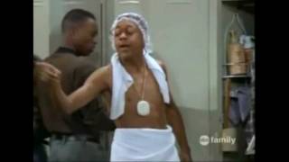 Steve Urkel Towel Fight Scene Guiles Theme Goes With Everything [upl. by Laniger]