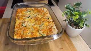 Un gratin de pomme de terre et courgette غراتان البطاطا والكوسا [upl. by Jacoby]