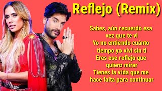 Reflejo Remix  Charly amp Yeimy  Letra Official  LRDF2 [upl. by Grefer]