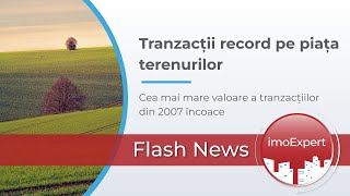 Tranzactii record pe piata terenurilor  imoExpert 24 [upl. by Had777]