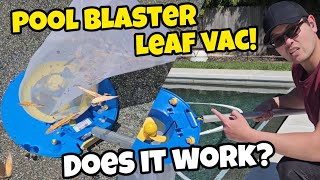 Pool Blaster Leaf Handheld Pool Vacuum Review [upl. by Ysor]