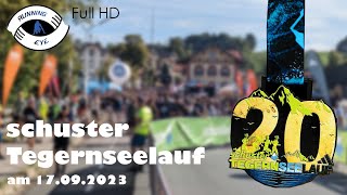 schuster Tegernseelauf Halbmarathon am 17092023 in Gmund  FullHD [upl. by Birdie]