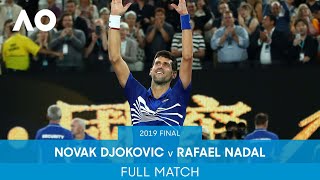 Novak Djokovic v Rafael Nadal Full Match  Australian Open 2019 Final [upl. by Senaj516]