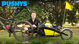 PUSHYS REVIEW Topeak Journey Trailer with Drybag [upl. by Saint]