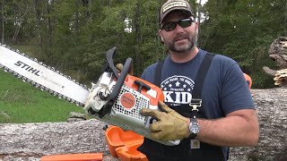 Stihl Chainsawsare they the best MS311 Review and farm demonstration [upl. by Oniram642]