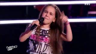 The Voice kids Battle  Manuela – Steven – Laure « Papaoutai »  stromae [upl. by Nairehs230]