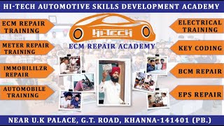 HITECH AUTOMOTIVE SKILLS DEVELOPMENT ACADEMY ecmrepairtrainingindia ecmrepairtraining ecmrepair [upl. by Craggy]