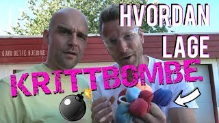 HVORDAN LAGE KRITTBOMBE💣 Naturfag Rocker [upl. by Parris249]