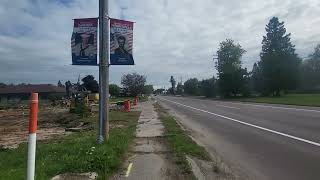 Downtown Brimley Michigan Upper Peninsula Walk [upl. by Tuttle]