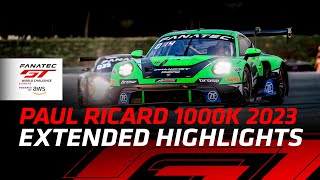 EXTENDED HIGHLIGHTS  Paul Ricard 2023  Fanatec GT World Challenge Europe Powered by AWS [upl. by Aehsal]