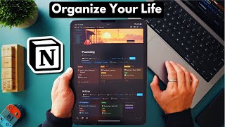 How I Organize My Life Work and Everything Else  Notion Tour 2023 [upl. by Barrus]