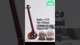 scale C  trital bpm 90 tanpura with tabla  স্কেল C  ত্রিতাল 90 তানপুরা with তবলা best for male [upl. by Griffis]