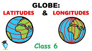 GLOBE LATITUDES AND LONGITUDES  Class 6 Geography NCERT Chapter 2  THE EARTH OUR HABITAT [upl. by Rednirah]