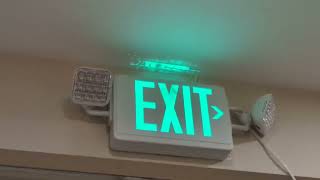 Exit Signage amp Emergency Lighting Setup 20 [upl. by Midas]