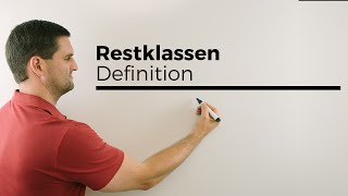 Restklassen Definition Beispiel Einführung  Mathe by Daniel Jung [upl. by Cassady]