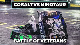 Minotaur vs Cobalt  Battlebots Best Highlights [upl. by Kristina196]