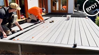 How To Install Timbertech Decking [upl. by Celestia]