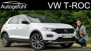 VW TROC Sport FULL REVIEW  the “Golf SUV” Volkswagen TRoc  Autogefühl [upl. by Kenlay]