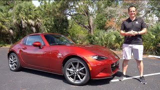 2017 Mazda MX5 Miata RF Review [upl. by Hurlow]